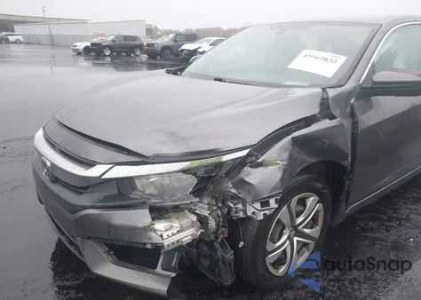 2018 Honda Civic Lx из США, поврежденный, VIN 19XFC2F5XJE014335